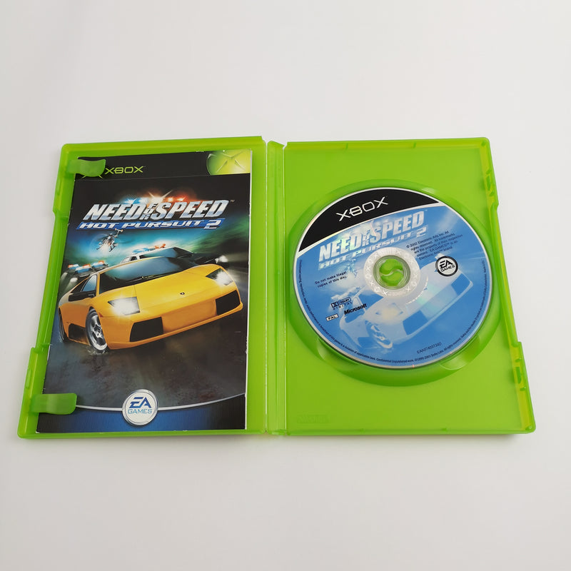 Microsoft Xbox Classic Game "Need for Speed ​​Hot Pursuit 2" DE PAL Version OVP