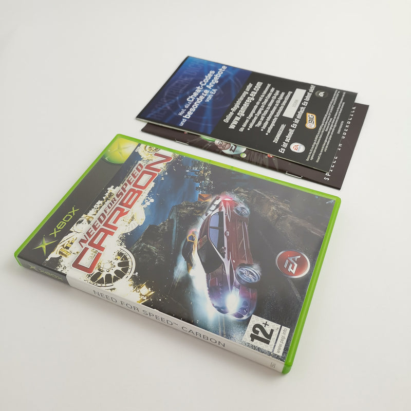 Microsoft Xbox Classic Spiel " Need for Speed Carbon " DE PAL Version OVP