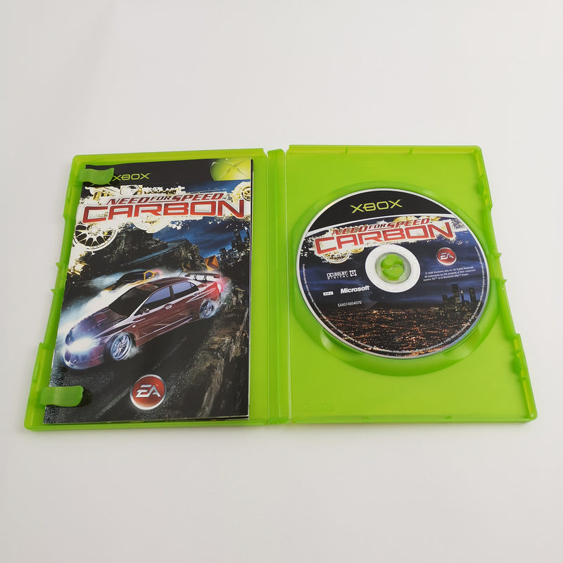 Microsoft Xbox Classic Spiel " Need for Speed Carbon " DE PAL Version OVP