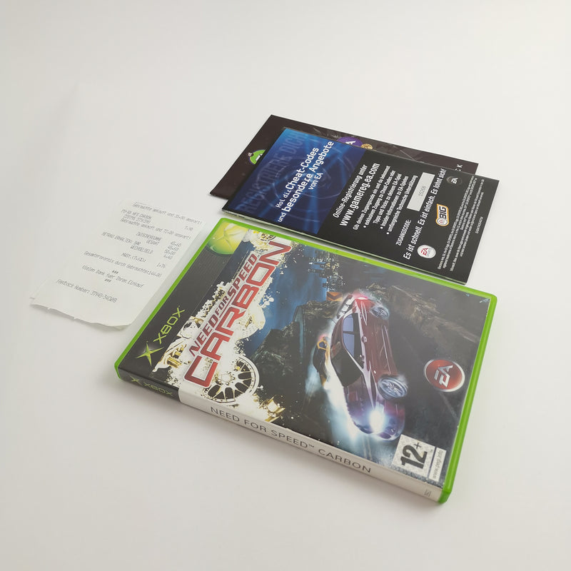 Microsoft Xbox Classic Game "Need for Speed ​​Carbon" DE PAL Version OVP [2]