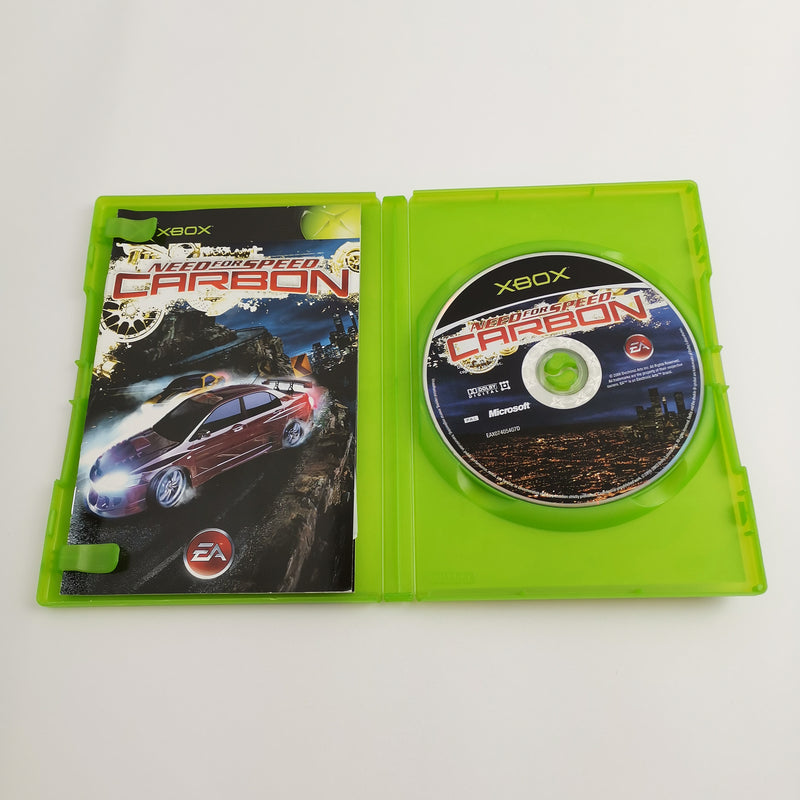 Microsoft Xbox Classic Spiel " Need for Speed Carbon " DE PAL Version OVP [2]