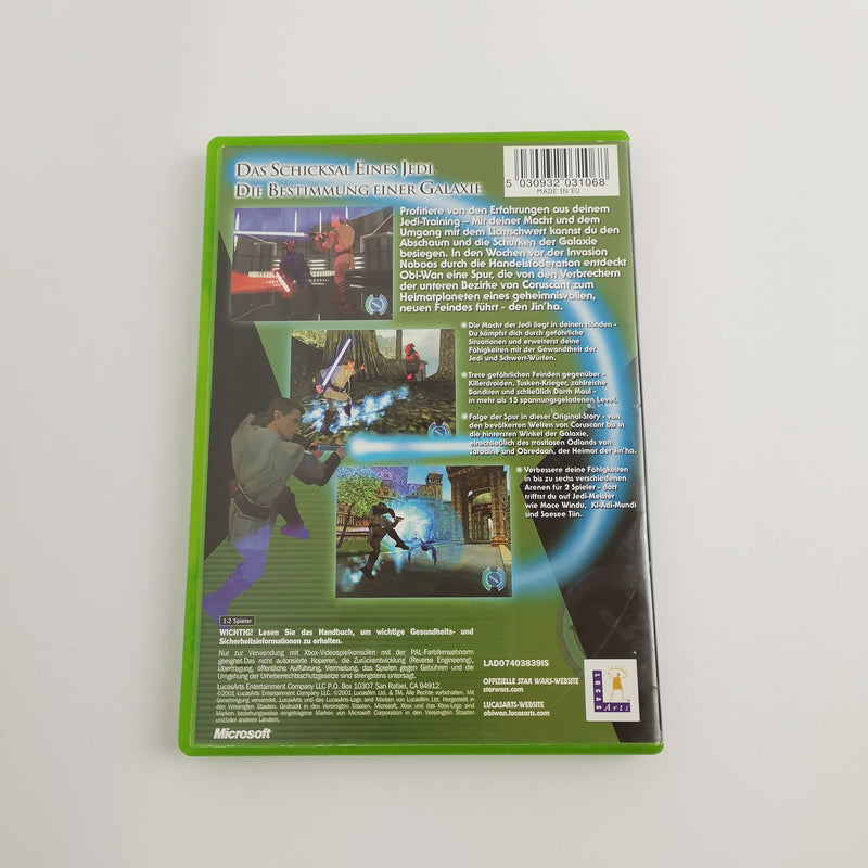 Microsoft Xbox Classic Spiel " Star Wars Obi-Wan " Starwars | DE PAL Version OVP