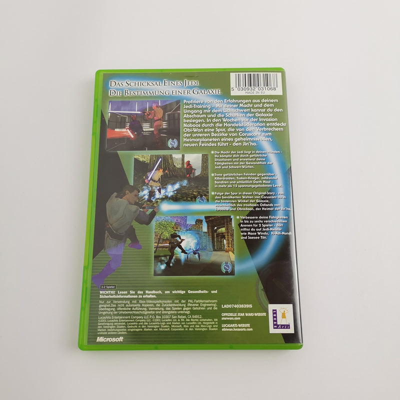 Microsoft Xbox Classic Game "Star Wars Obi-Wan" Starwars DE Version OVP [2]