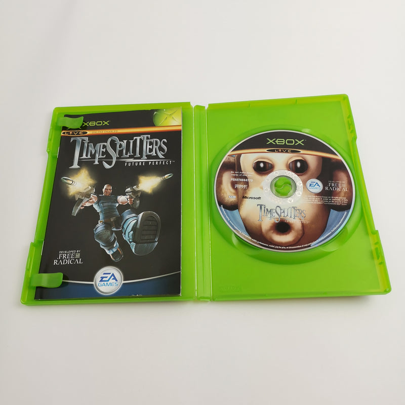 Microsoft Xbox Classic Game "Time Splitters Future Perfect" Multi Language