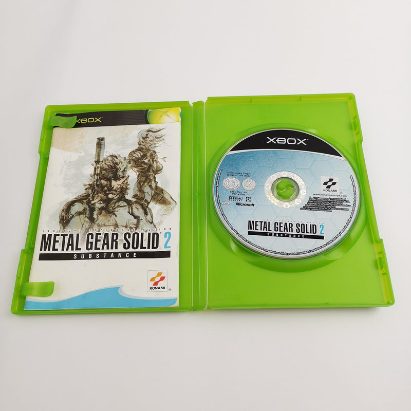 Microsoft Xbox Classic Spiel " Metal Gear Solid 2 Substance " FRA Version | OVP