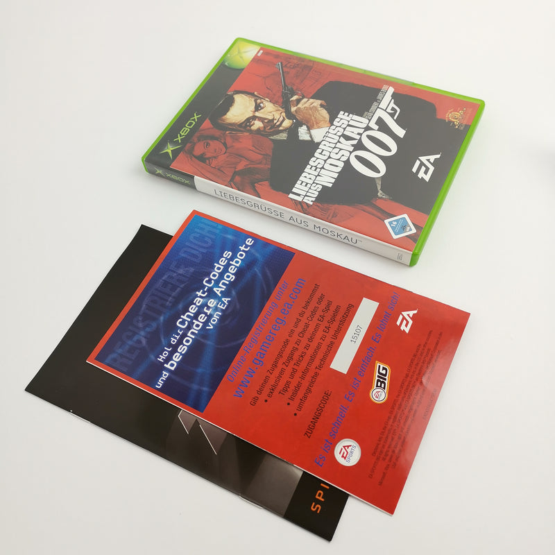 Microsoft Xbox Classic Game "007 From Moscow With Love" James Bond | Original packaging