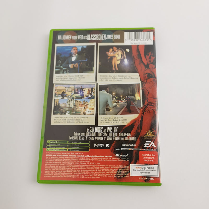 Microsoft Xbox Classic Game "007 From Moscow With Love" James Bond | Original packaging