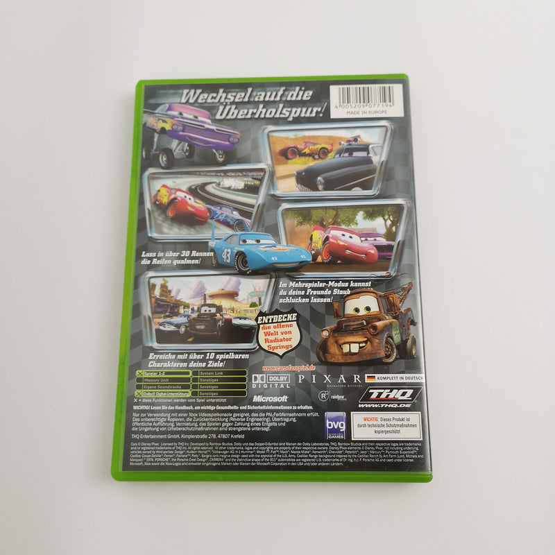 Microsoft Xbox Classic Spiel " Disney Pixar Cars " DE PAL Version | OVP