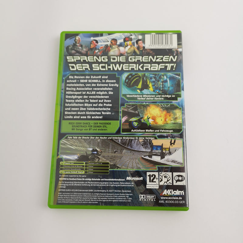 Microsoft Xbox Classic Game "XGRA Extreme G Racing Association" DE PAL | Original packaging