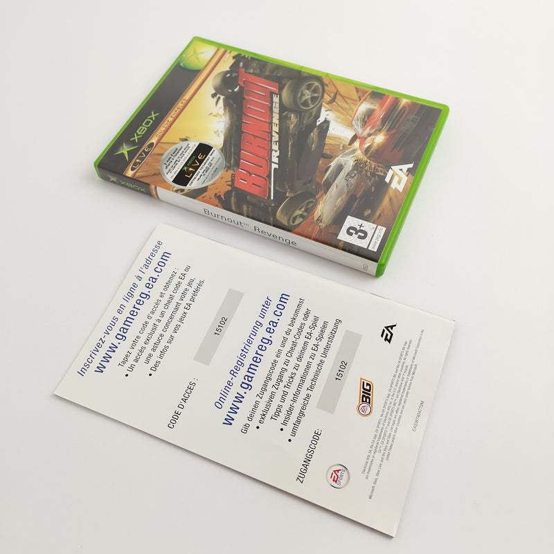 Microsoft Xbox Classic game "Burnout Revenge" DE FRA / PAL Version | Original packaging