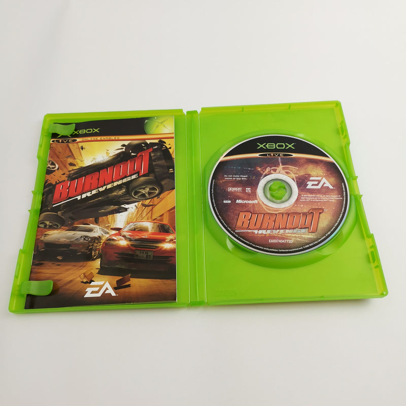 Microsoft Xbox Classic game "Burnout Revenge" DE FRA / PAL Version | Original packaging