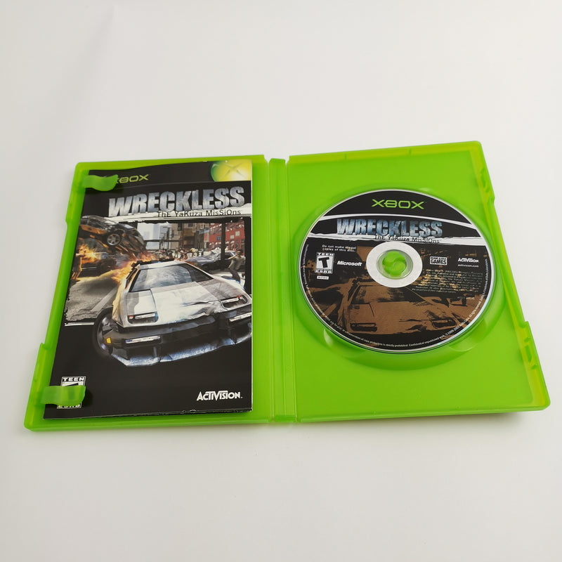 Microsoft Xbox Classic Spiel " Wreckless The Yakuza Mission " NTSC-U/C USA | OVP