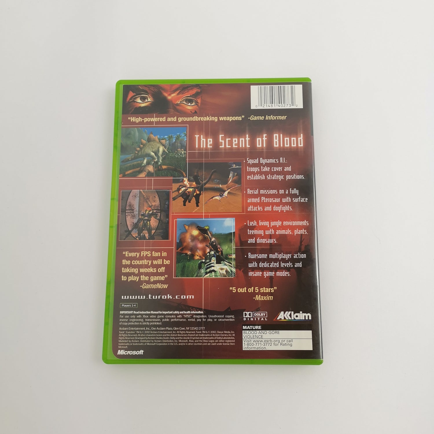 Microsoft Xbox Classic Game 
