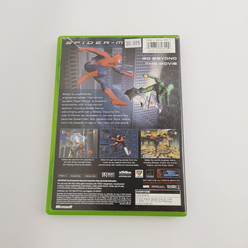 Microsoft Xbox Classic Spiel " Spider-Man " NTSC-U/C USA | OVP