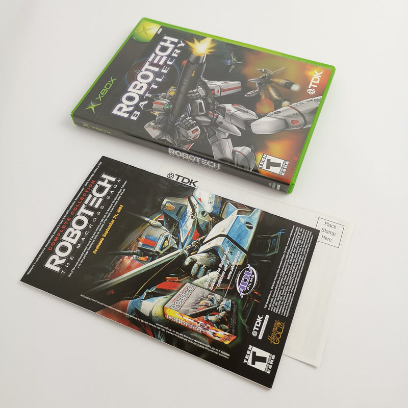 Microsoft Xbox Classic Spiel " Robotech Battlecry " NTSC-U/C USA | OVP