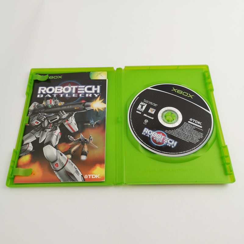 Microsoft Xbox Classic Spiel " Robotech Battlecry " NTSC-U/C USA | OVP