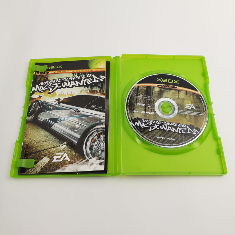 Microsoft Xbox Classic game "Need for Speed ​​Most Wanted" DE PAL | Original packaging * good