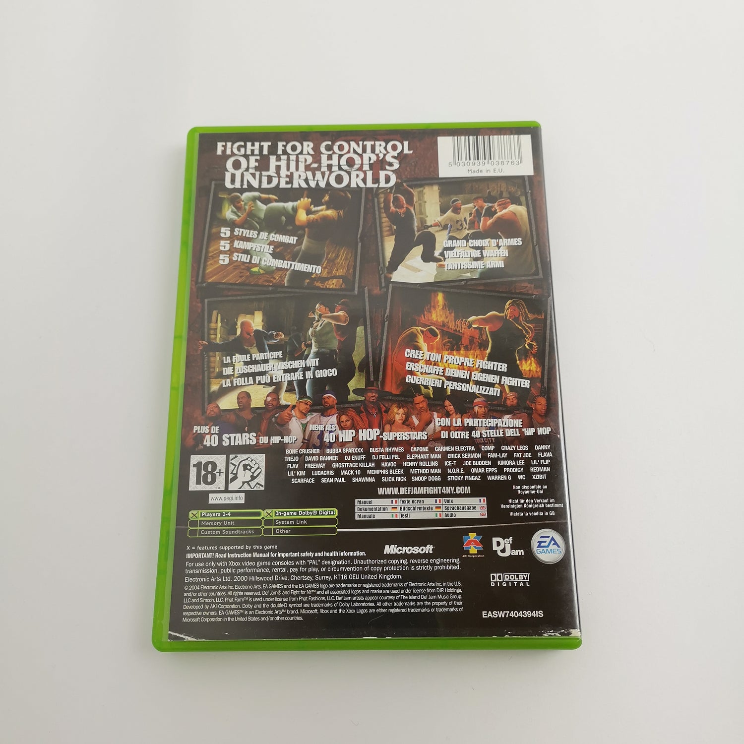 Microsoft Xbox Classic Game 