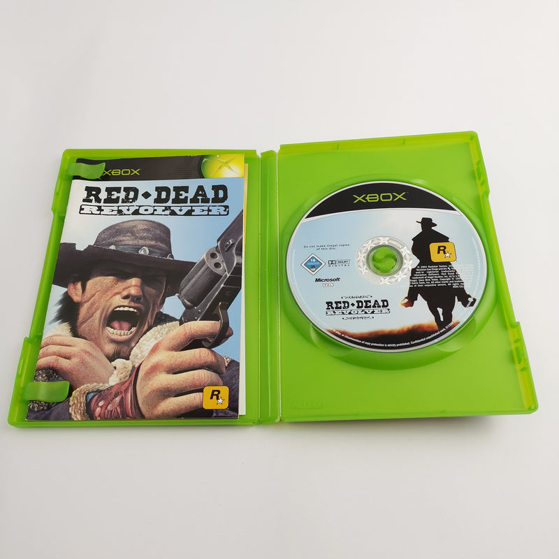 Microsoft Xbox Classic game "Red Dead Revolver" DE PAL version OVP * very good
