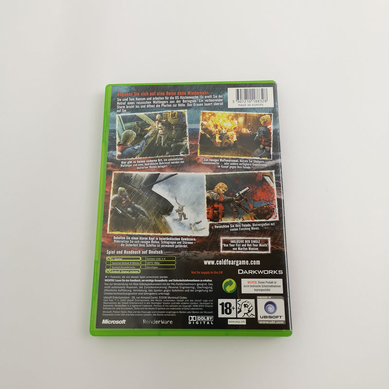 Microsoft Xbox Classic game "Cold Fear" DE PAL | Original packaging USK 18