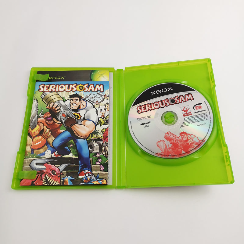 Microsoft Xbox Classic Game "Serious Sam" DE PAL Version | Original packaging