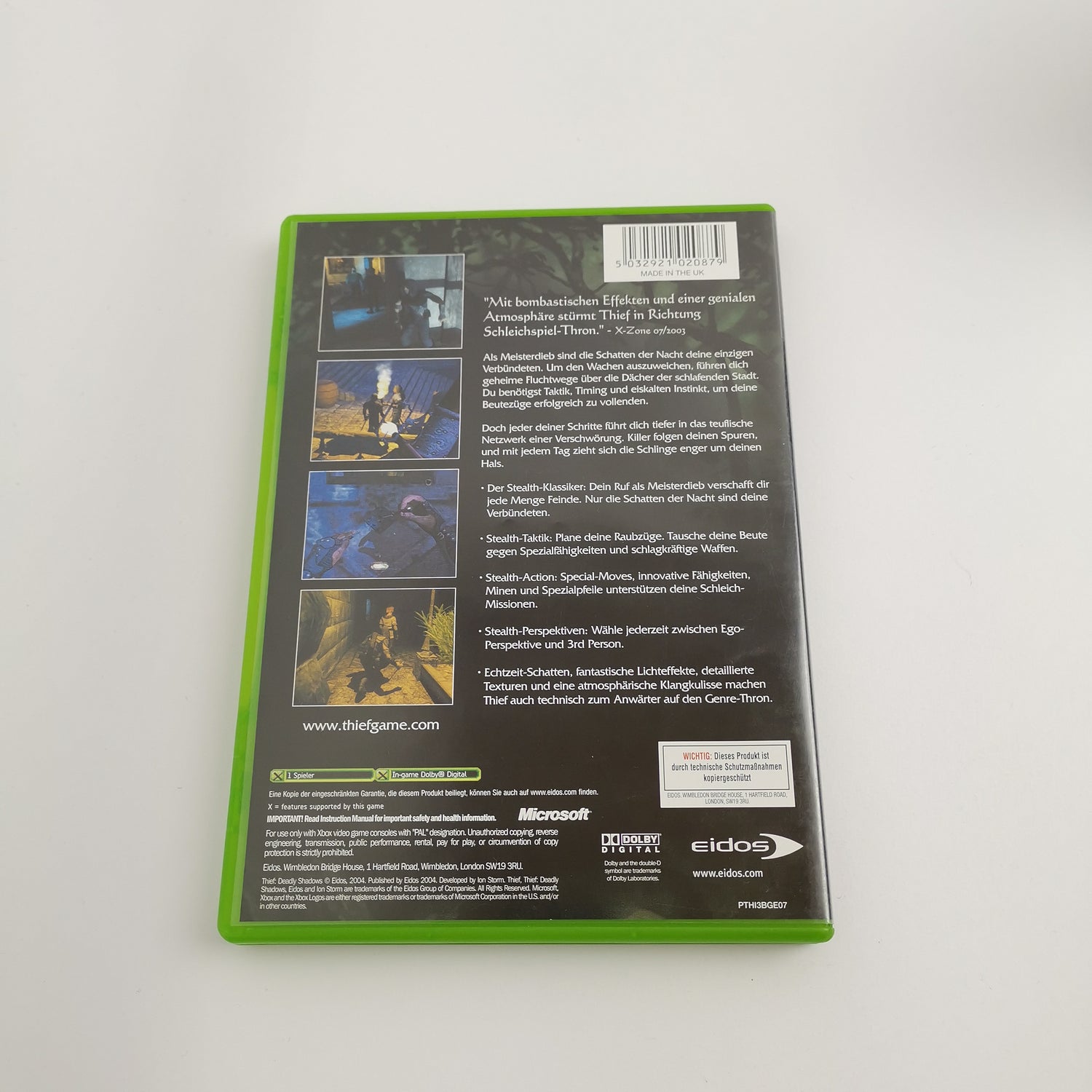 Microsoft Xbox Classic Game 