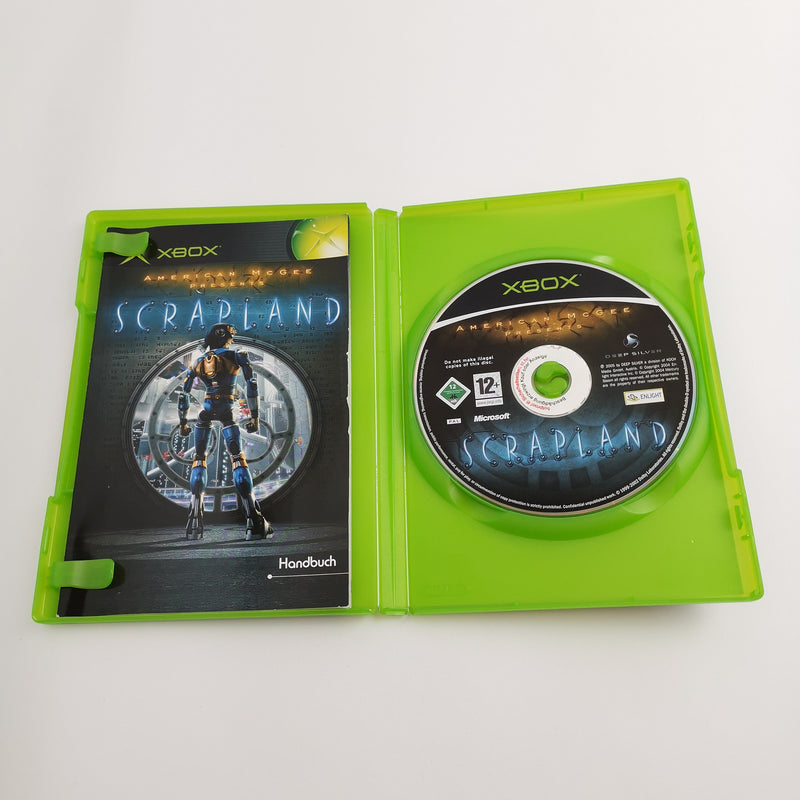 Microsoft Xbox Classic game "Scrapland" DE PAL Version | Original packaging