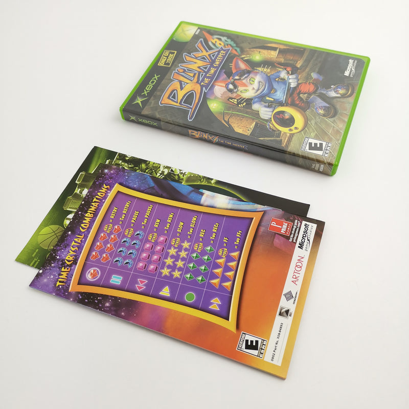 Microsoft Xbox Classic Spiel " Blinx The Time Sweeper " NTSC-U/C USA | OVP