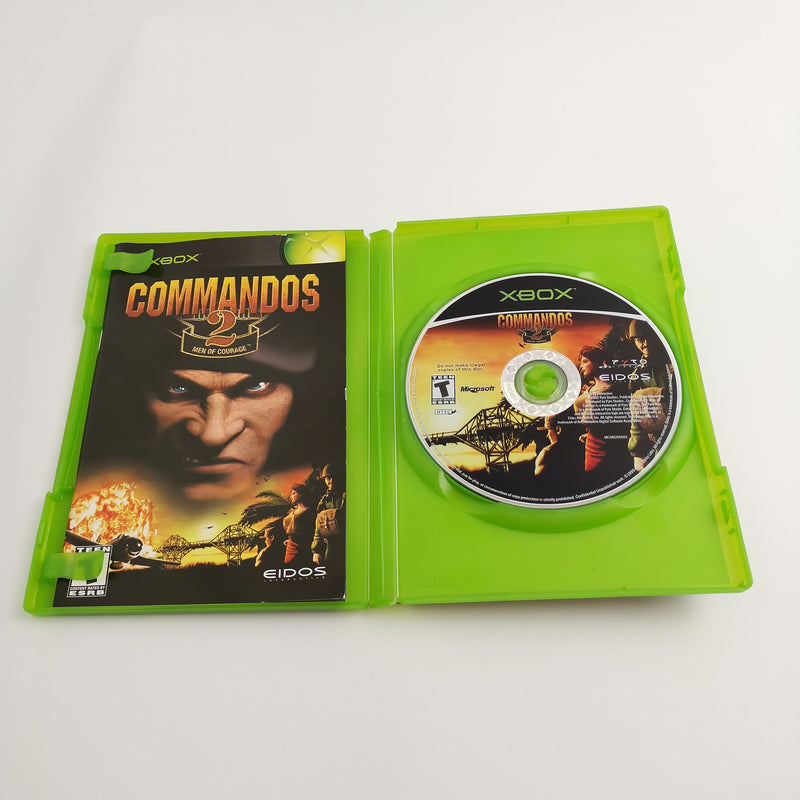 Microsoft Xbox Classic Spiel " Commandos 2 Men of Courage " NTSC-U/C USA | OVP
