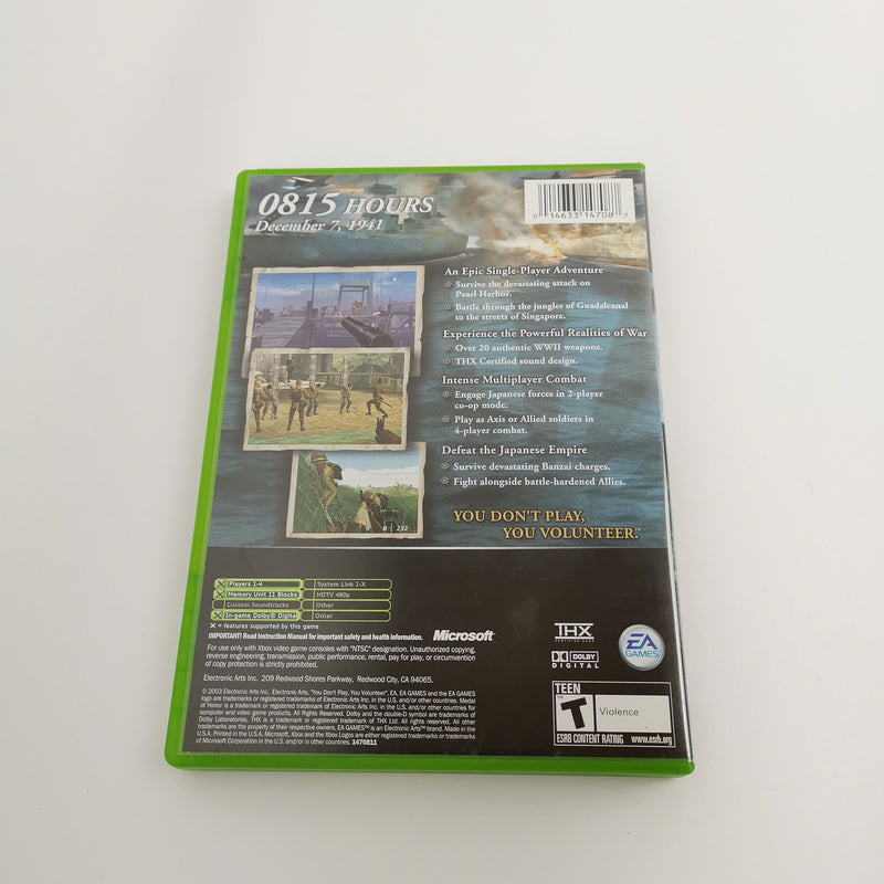 Microsoft Xbox Classic Game " Medal of Honor Rising Sun " NTSC-U/C USA | Original packaging
