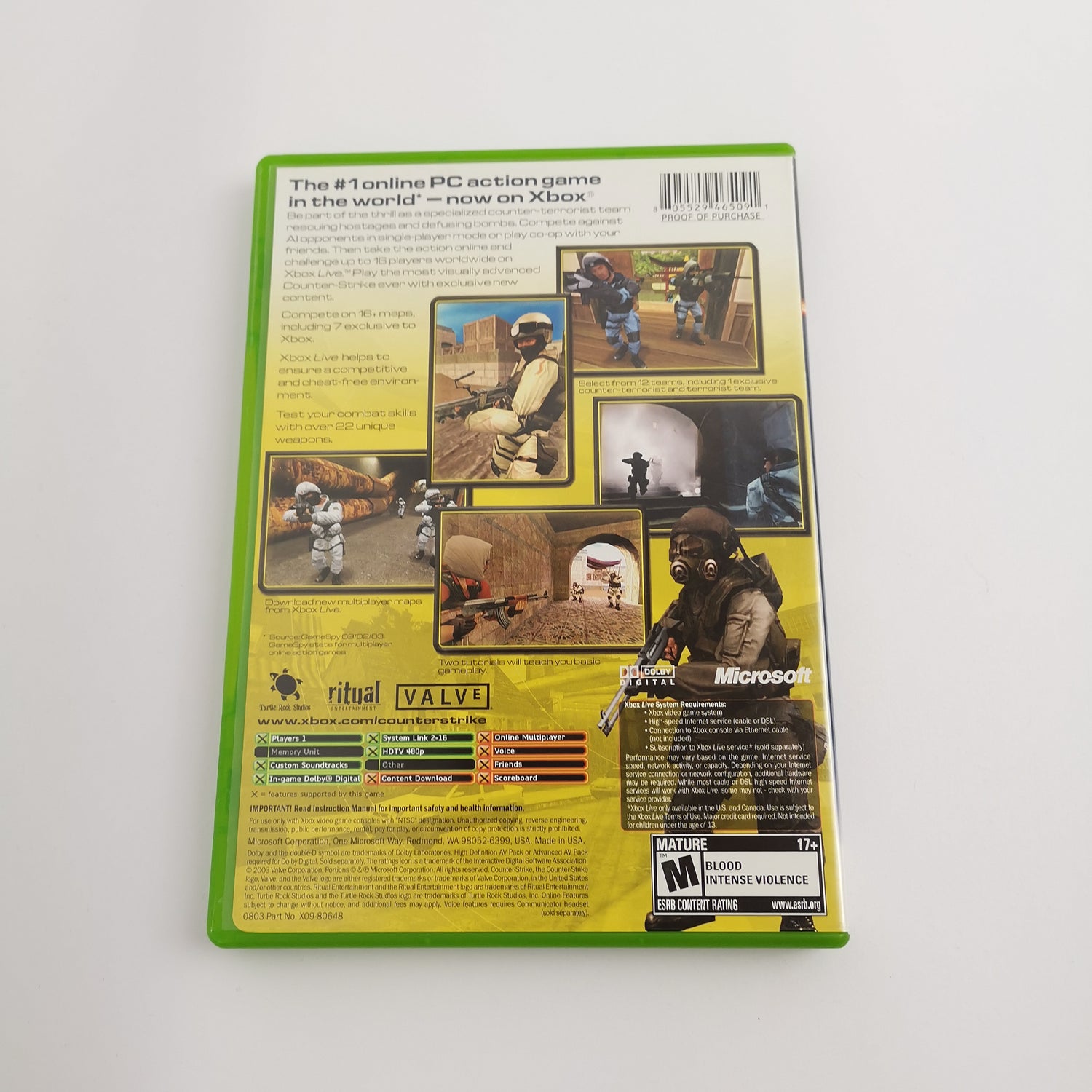 Microsoft Xbox Classic Spiel 
