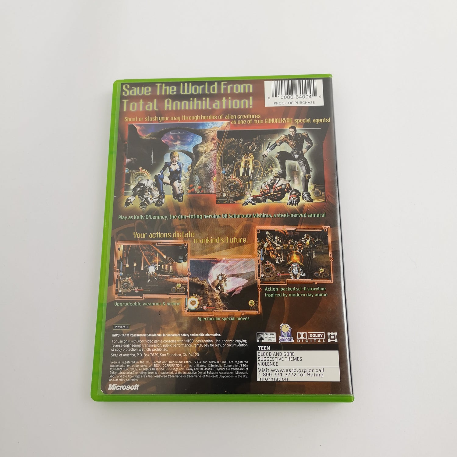 Microsoft Xbox Classic Game 