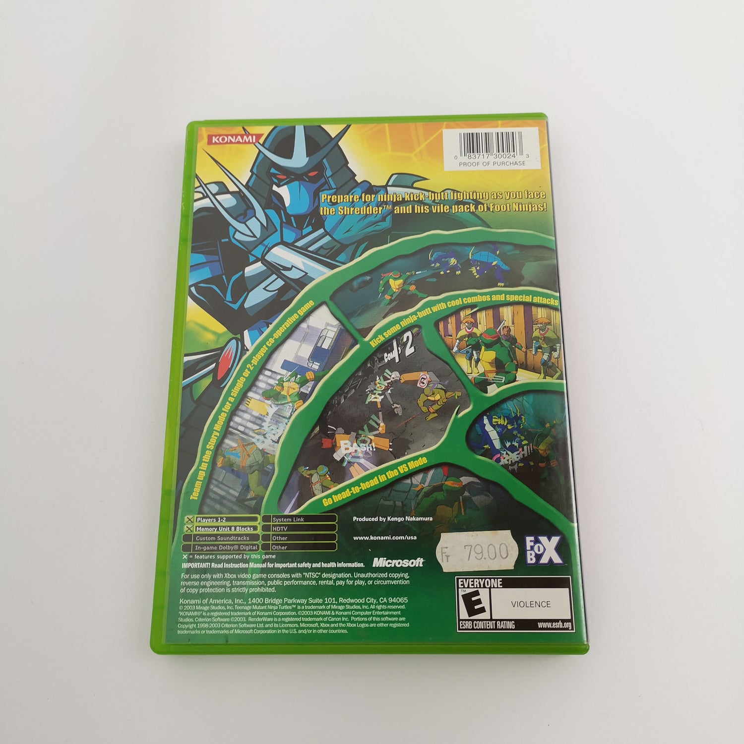 Microsoft Xbox Classic Game 
