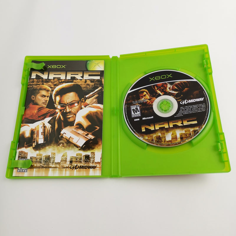Microsoft Xbox Classic Game "NARC" NTSC-U/C USA | Original packaging USK18