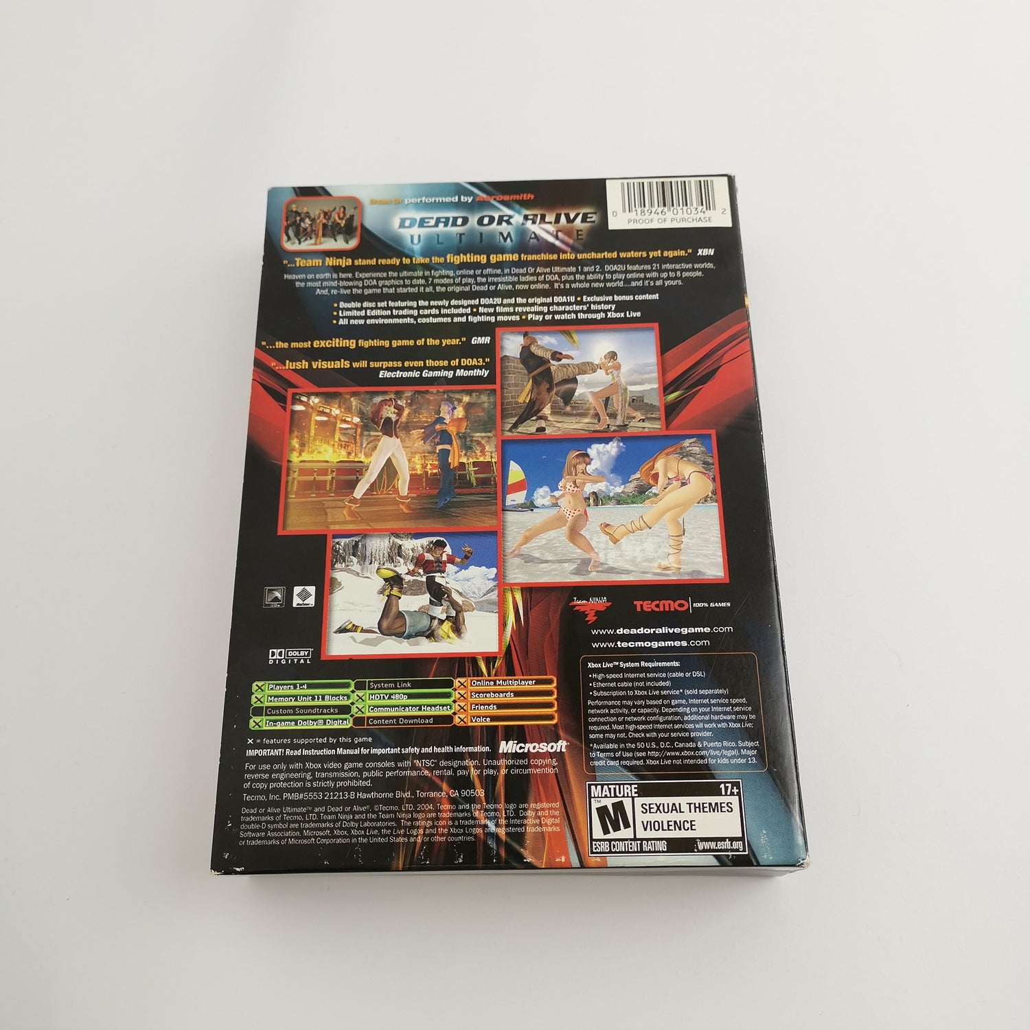 Microsoft Xbox Classic Game 