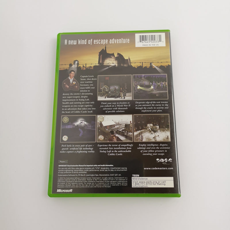 Microsoft Xbox Classic Game "Prisoner of War" NTSC-U/C USA | Original packaging