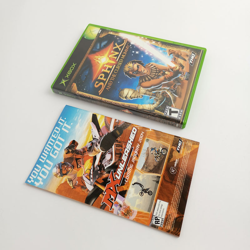 Microsoft Xbox Classic Spiel " Sphinx and the cursed Mummy " NTSC-U/C USA | OVP