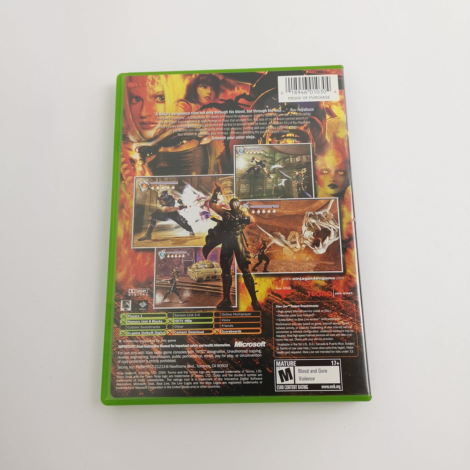 Microsoft Xbox Classic Game 