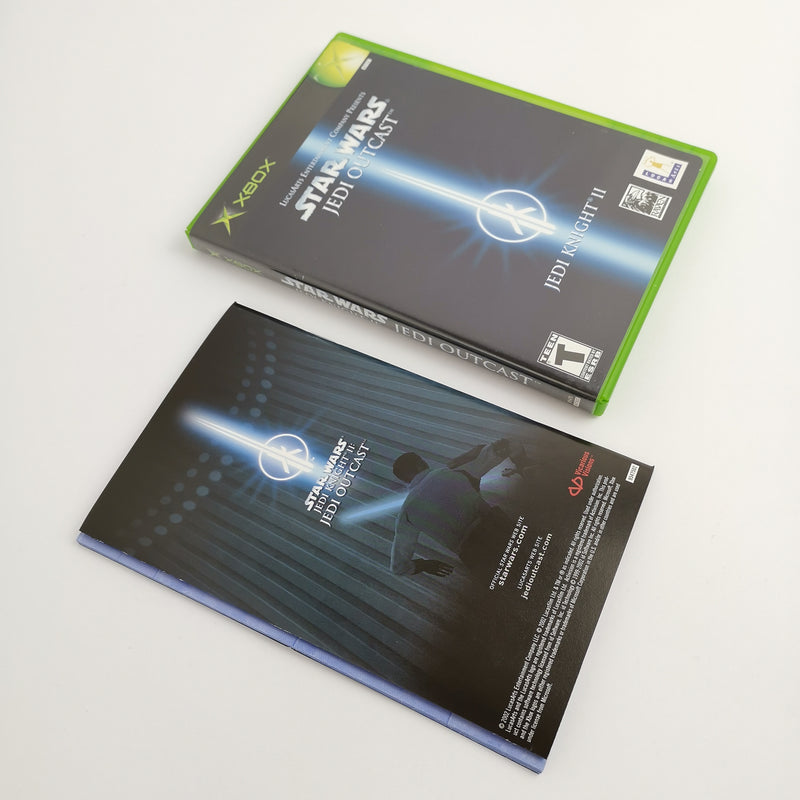 Microsoft Xbox Classic Spiel " Star Wars Jedi Outcast " NTSC-U/C USA | OVP