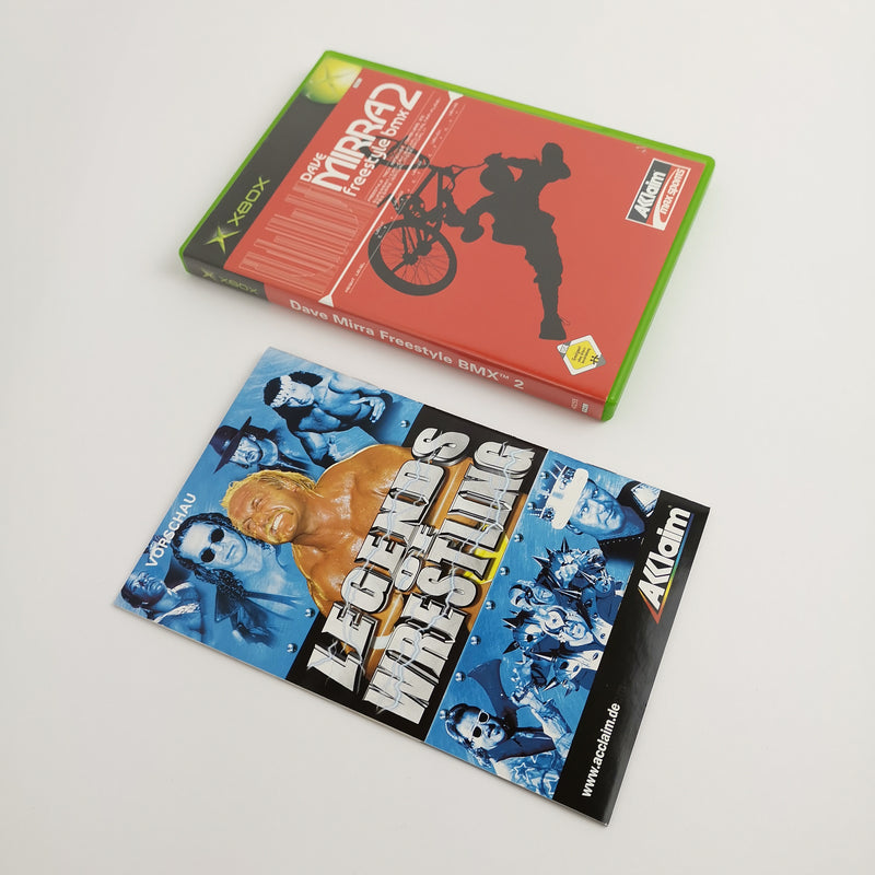 Microsoft Xbox Classic Spiel " Dave Mirra Freestyle BMX " DE PAL Version | OVP