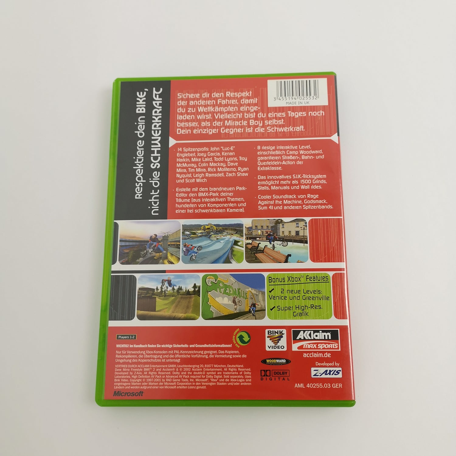 Microsoft Xbox Classic Spiel 