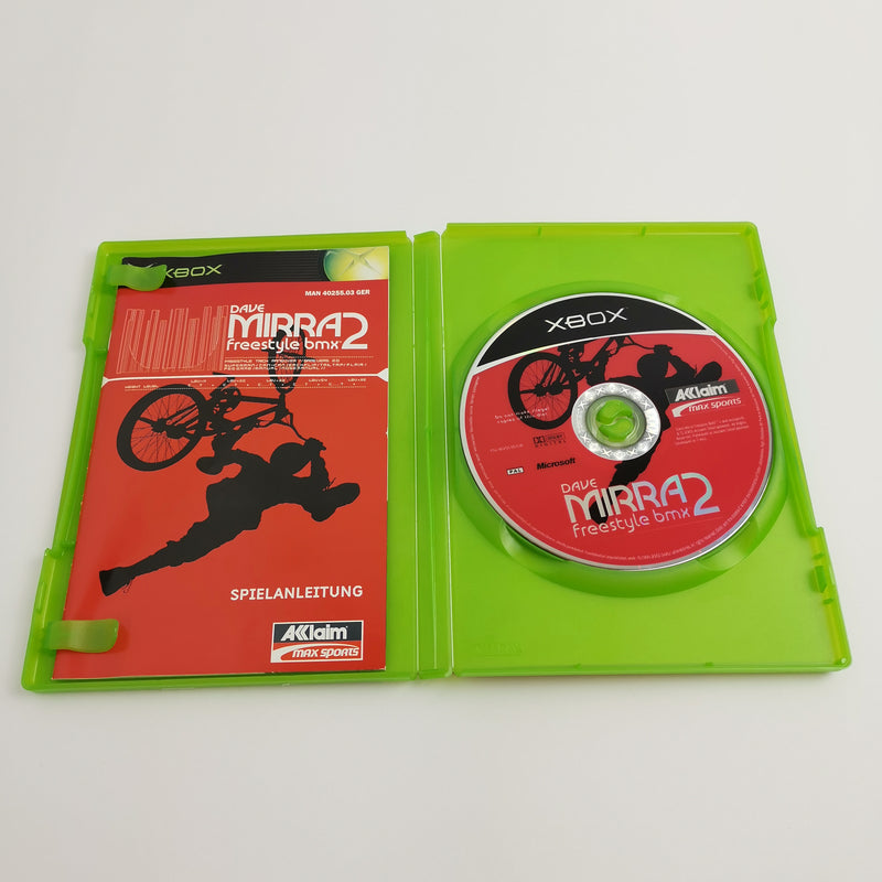 Microsoft Xbox Classic Spiel " Dave Mirra Freestyle BMX " DE PAL Version | OVP