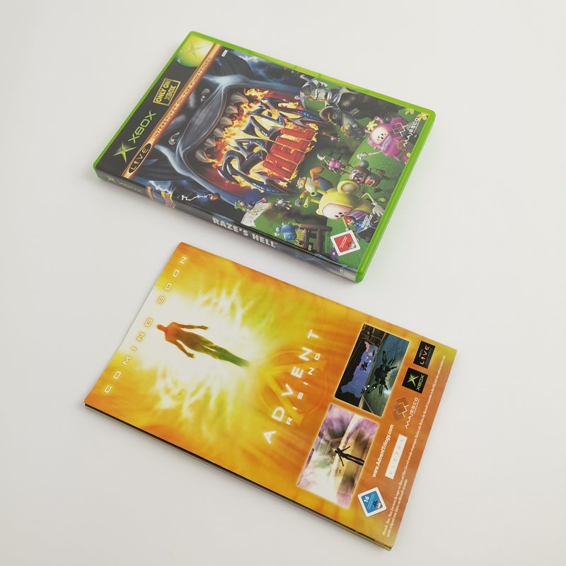 Microsoft Xbox Classic Game "Razes Hell" DE PAL Version | Original packaging USK18