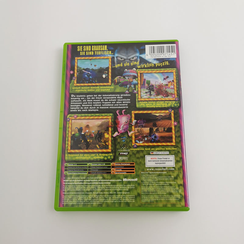 Microsoft Xbox Classic Game "Razes Hell" DE PAL Version | Original packaging USK18