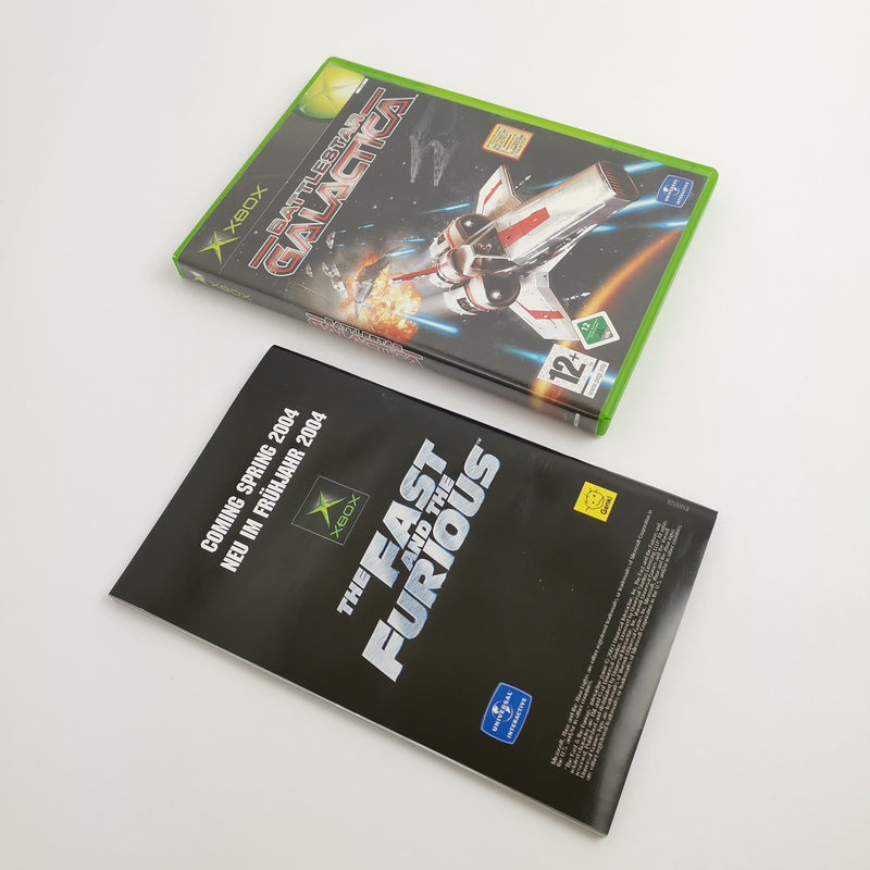 Microsoft Xbox Classic Game "Battlestar Galactica" EN/DE PAL Version | Original packaging