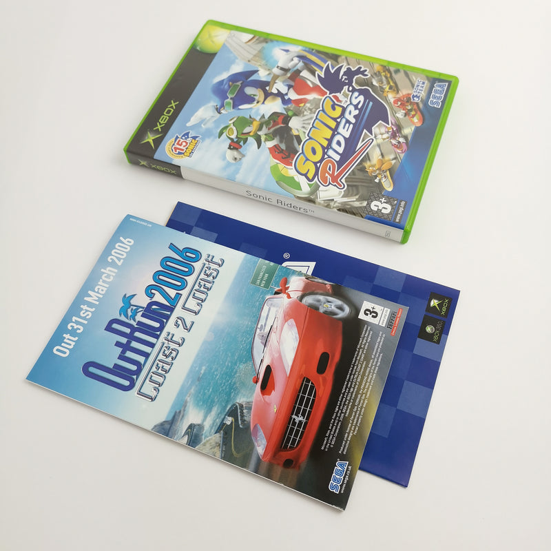 Microsoft Xbox Classic Game "Sonic Riders" EN PAL Version UKV | Original packaging
