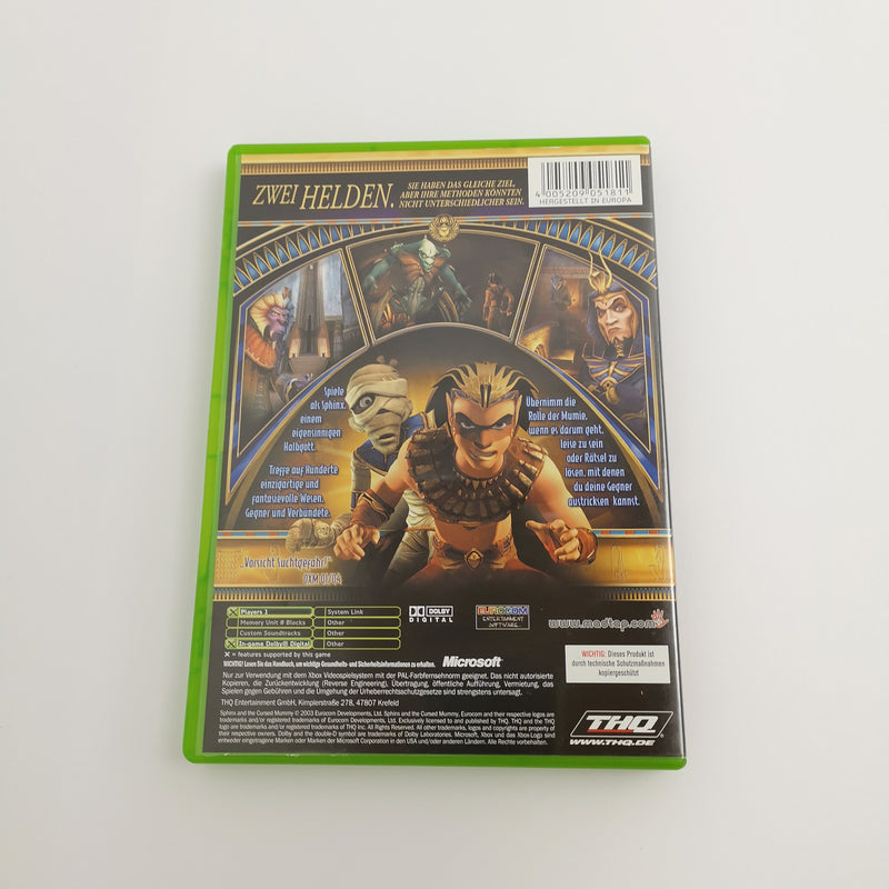 Microsoft Xbox Classic Spiel " Sphinx und die verfluchte Mumie " DE PAL | OVP