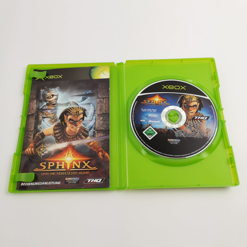 Microsoft Xbox Classic Spiel " Sphinx und die verfluchte Mumie " DE PAL | OVP