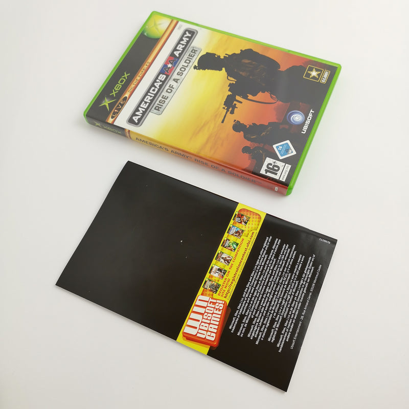 Microsoft Xbox Classic Game "America's Army Rise of a Soldier" PAL Vers. | Original packaging