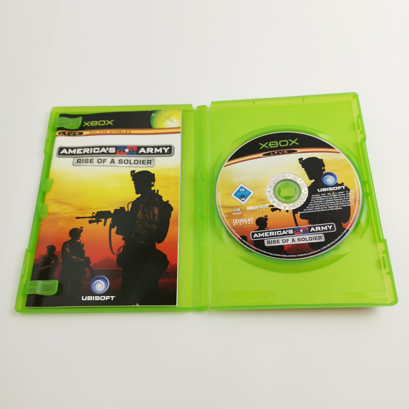 Microsoft Xbox Classic Game "America's Army Rise of a Soldier" PAL Vers. | Original packaging